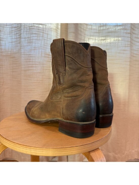 Tecovas The Dean Brown Goat Cafe Leather Boots Size 9 main image 10